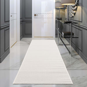 Tapis blanc uni - PRIA Pria