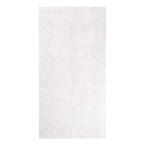 Tapis blanc motif discret - PRIA Pria