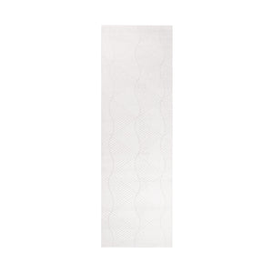 Tapis blanc motif discret - PRIA Pria