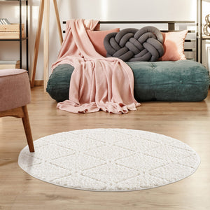 Tapis crème motif discret - MADI Madi