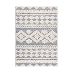 Tapis gris motif géométrique - MADI Madi