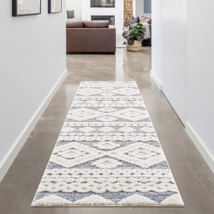 Tapis gris motif géométrique - MADI Madi