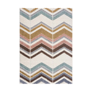 Tapis multicolore motif géométrique - MADI Madi