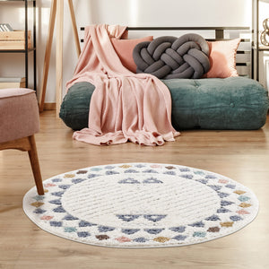 Tapis multicolore motif géométrique - MADI Madi