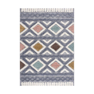 Tapis multicolore motif géométrique - MADI Madi