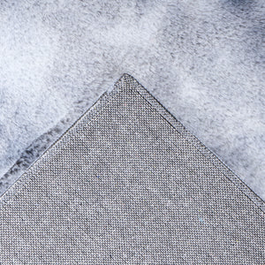 Tapis gris uni et douillet - ANIRA Anira