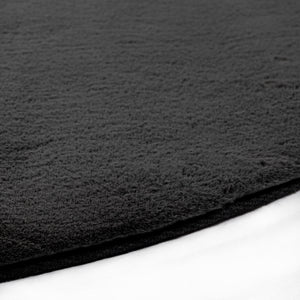 Tapis anthracite uni et doux - SIERA Siera