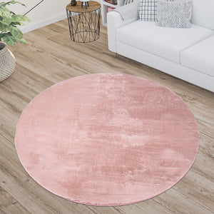 Tapis rose uni et doux - SIERA Siera