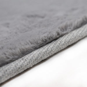 Tapis gris uni et doux - SIERA Siera