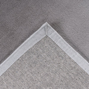 Tapis gris uni et doux - SIERA Siera