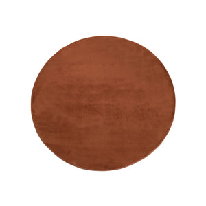 Tapis terracotta uni et doux - SIERA Siera