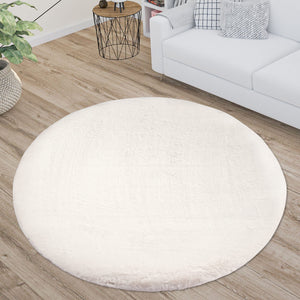 Tapis blanc uni et doux - SIERA Siera