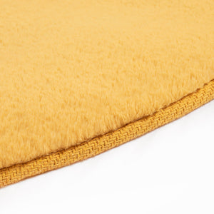 Tapis jaune uni et doux - SIERA Siera