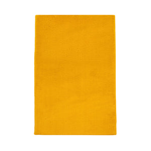 Tapis jaune uni et douillet - MOON Siera