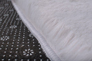 Tapis super doux gris : AVA291GRI AVA