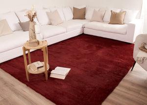 Tapis super doux rouge : AVA291ROU AVA