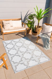 Tapis d'extérieur gris Nazar rugs