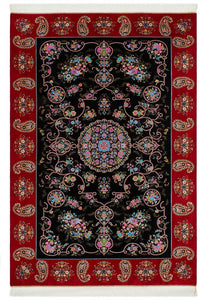 Tapis fait main motifs traditionnels Bruge Interiors