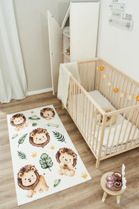 Tapis lion jungle Nazar rugs