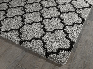 tapis shaggy de salon en laine artificielle Bruge Interiors